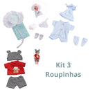Kit Roupinhas para Reborns de 30 a 35cm (Promoção)