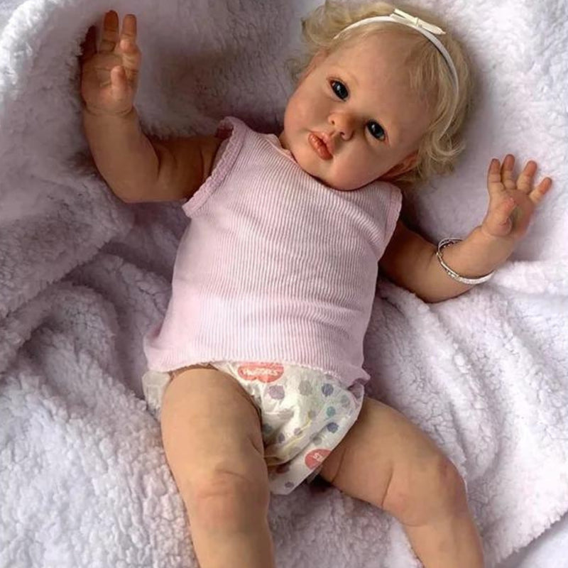 Bebé Reborn Lola Rosa/Beig - Candy Muñecas Bebé Reborn Lola Rosa/Beig - Candy Muñecas