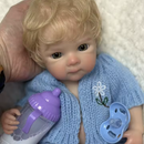 Boneca Reborn Realista Flor Silicone sólido