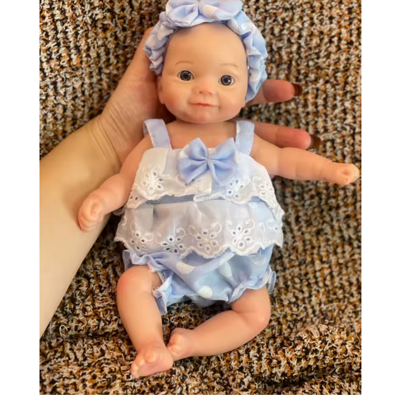 Boneca Reborn Realista Estrela Silicone sólido
