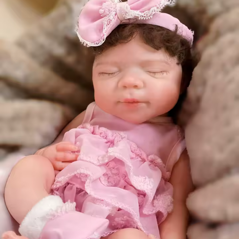 Boneca Reborn Realista Lolo Silicone Molinho