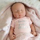 Boneca Reborn Realista Belinha Silicone Sólido Molinho