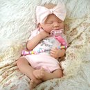 Boneca Reborn Realista Belinha Silicone Sólido Molinho