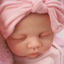Boneca Reborn Realista Belinha Silicone Sólido Molinho