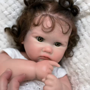 Boneca Reborn Realista Mona Silicone Sólido