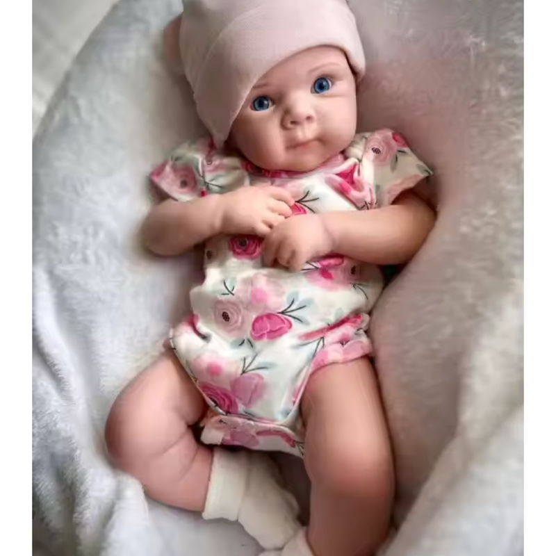 Boneca Reborn Realista Liza Silicone Sólido