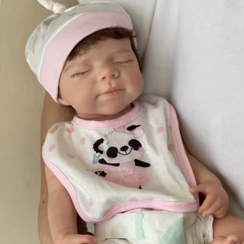 Boneca Reborn Realista Larissa Silicone sólido