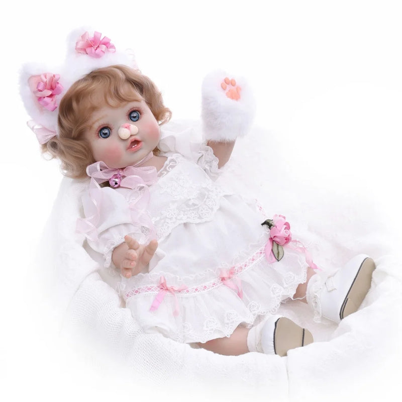 Boneca Cora Kawaii/Vintage Realista (Lançamento)