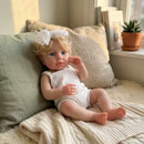 Boneca Reborn Realista Dalila Silicone Sólido LANÇAMENTO