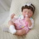 Boneca Reborn Realista Madu Vinil Siliconado Macio 48cm