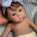 Boneca Reborn Realista Amora Silicone Molinho 45cm
