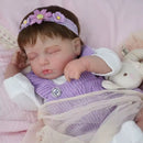 Boneca Reborn Realista Aline Vinil Silconado Macio 48cm