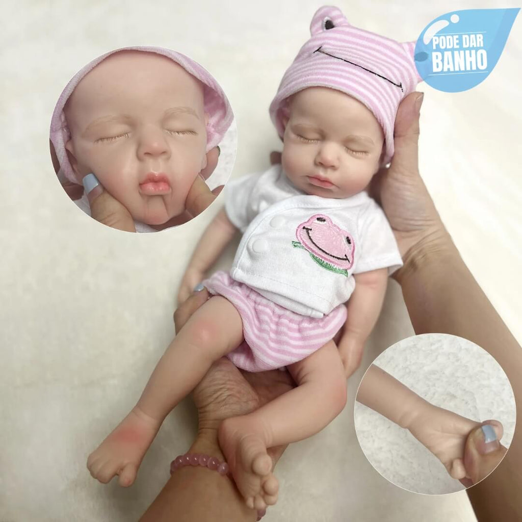 Banho + troca Da Bebê de silicone solido 