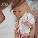 Boneca Lia ou Isaac (Silicone Sólido) - rebornrealista